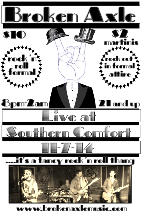 Formal Party Concert Announcement Template Postermywall