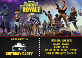 100 Fortnite Customizable Design Templates Postermywall