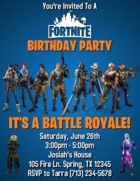 fortnite birthday invitations free printable - fortnite birthday invitation fortnite birthday invitation - fortnite birthday invitations free printable