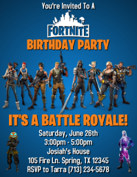 Blank Fortnite Birthday Invitations | Fortnite Hack 5.21 - 218 x 282 jpeg 120kB