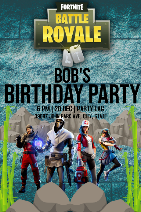 Modele Invitation D Anniversaire Fortnite Anniversaire Postermywall Modele Invitation D Anniversaire Fortnite Anniversaire Postermywall