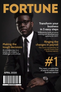 Fortune business magazine cover