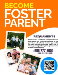 foster care Flyer (US Letter) template