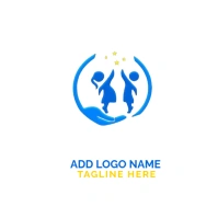 Foster Care / Orphan home / Asylum logo template