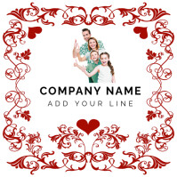 FOSTER CARE POSTER Logo template