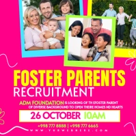 Foster parent Instagram Post template