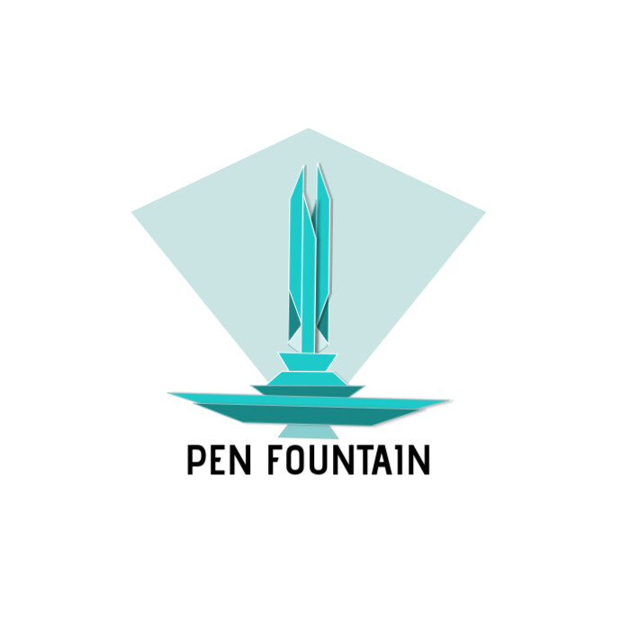 Fountain logo design template | PosterMyWall