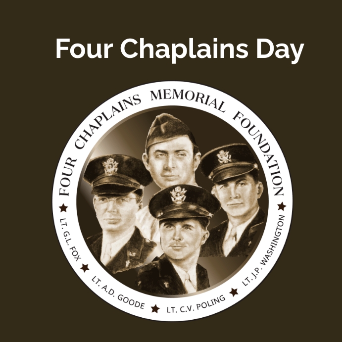 four chaplains day Template PosterMyWall