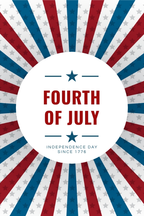 Fourth Of July Banner Template PosterMyWall