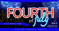 Fourth of July Facebook Shared Image template
