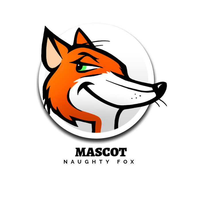 Fox Mascot Logo template