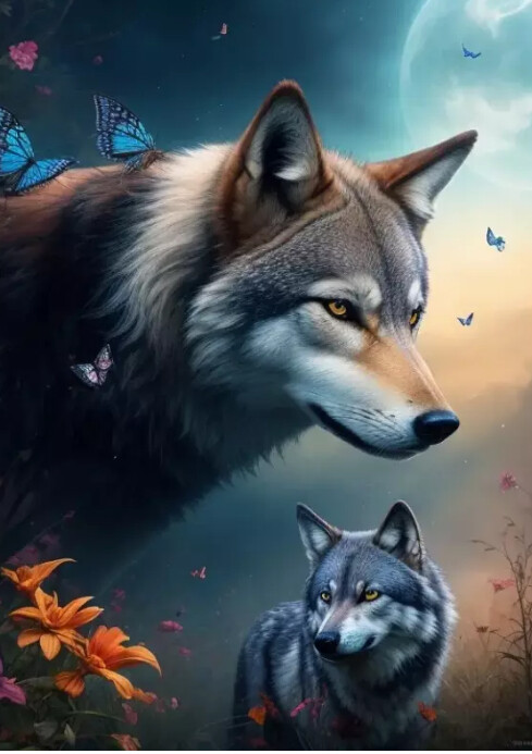 Fox Design Frame Fox Wall Frame Template | PosterMyWall