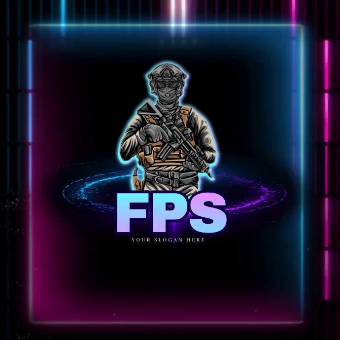 Fps Gaming Logo PureRage Gaming