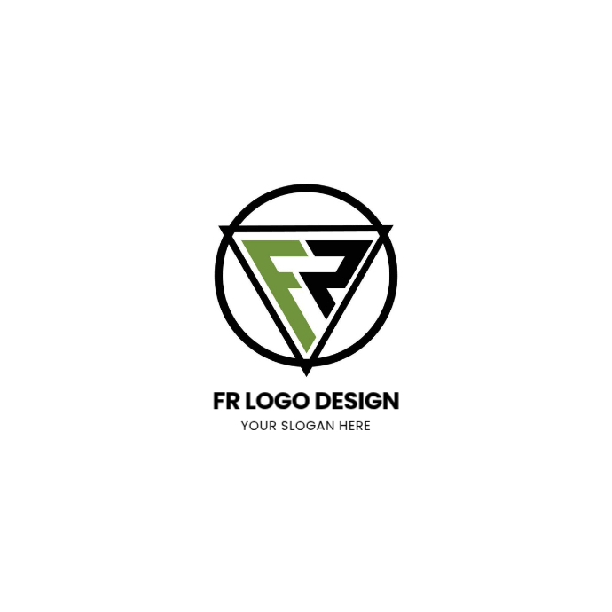 FR Logo Design Template | PosterMyWall