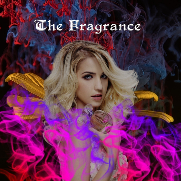 Fragrance, #Perfume, #Perfume ad, TheFragran Publicación de Instagram template