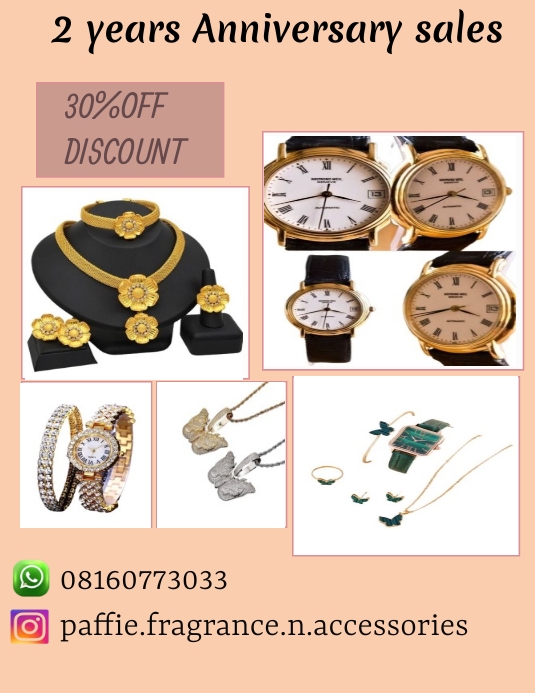 Fragrance and accessories Template | PosterMyWall