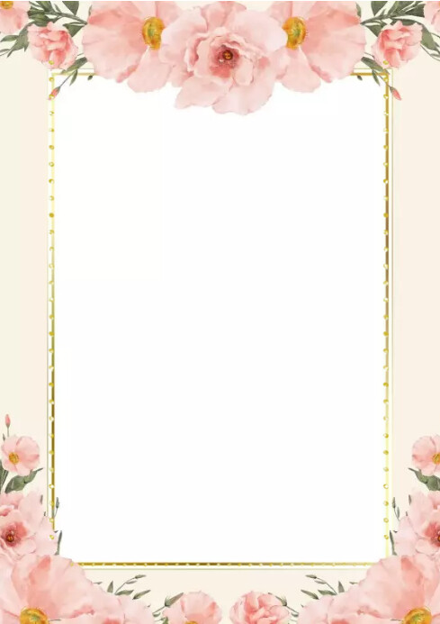 A4 Frame Design Color Frame Template | PosterMyWall