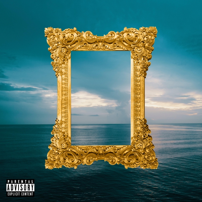Frame Pochette d'album template