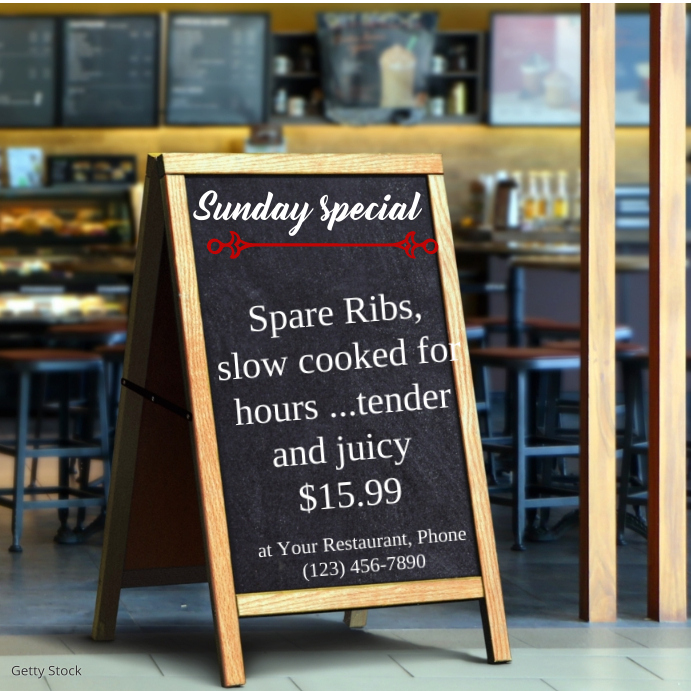 Copy of Frame menu | PosterMyWall