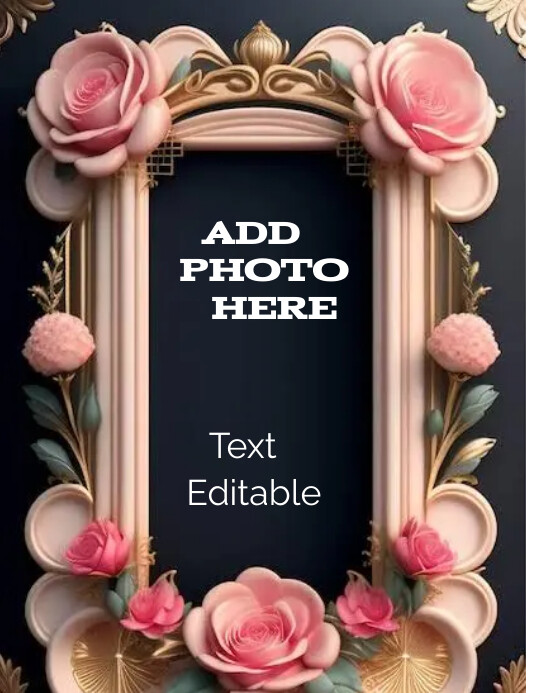 Frame photo template | PosterMyWall