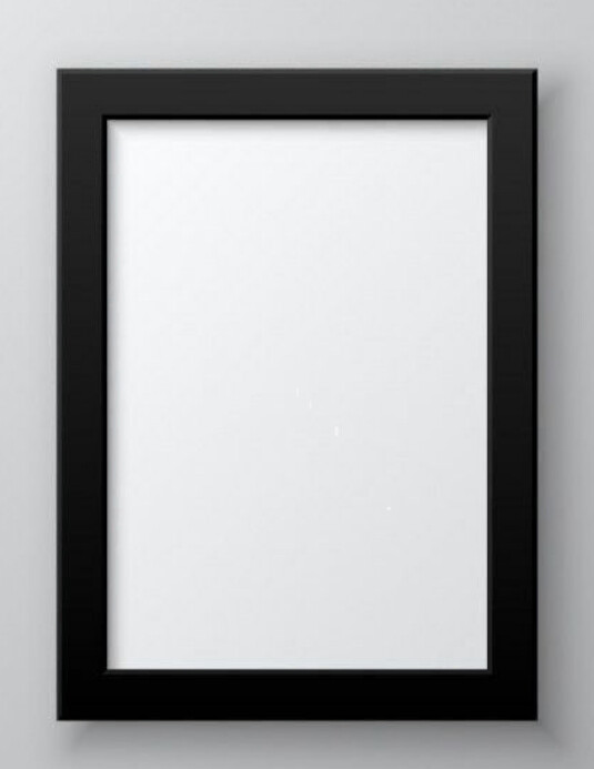 frame template Flyer (US Letter)