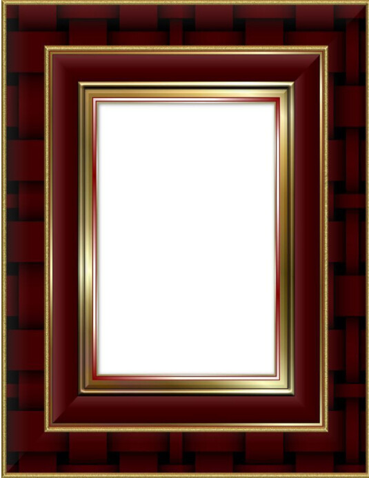 Frame template design Flyer (US Letter)