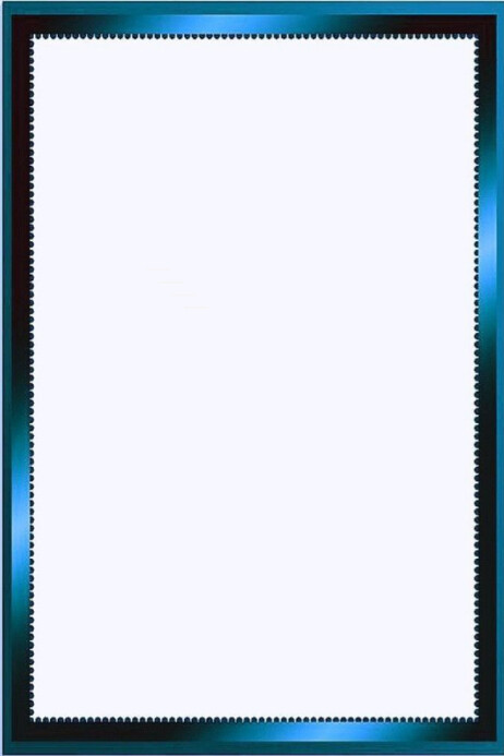 Frame template design Poster