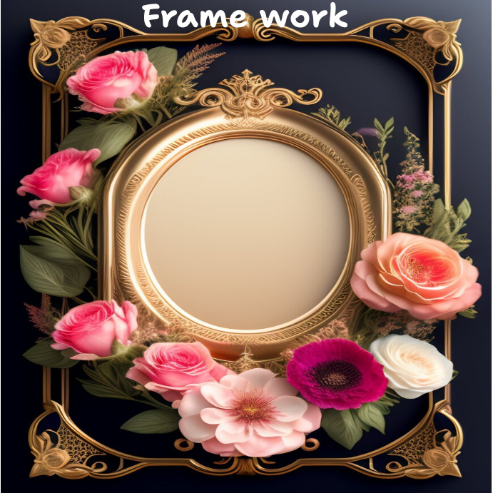 Frame work Template | PosterMyWall