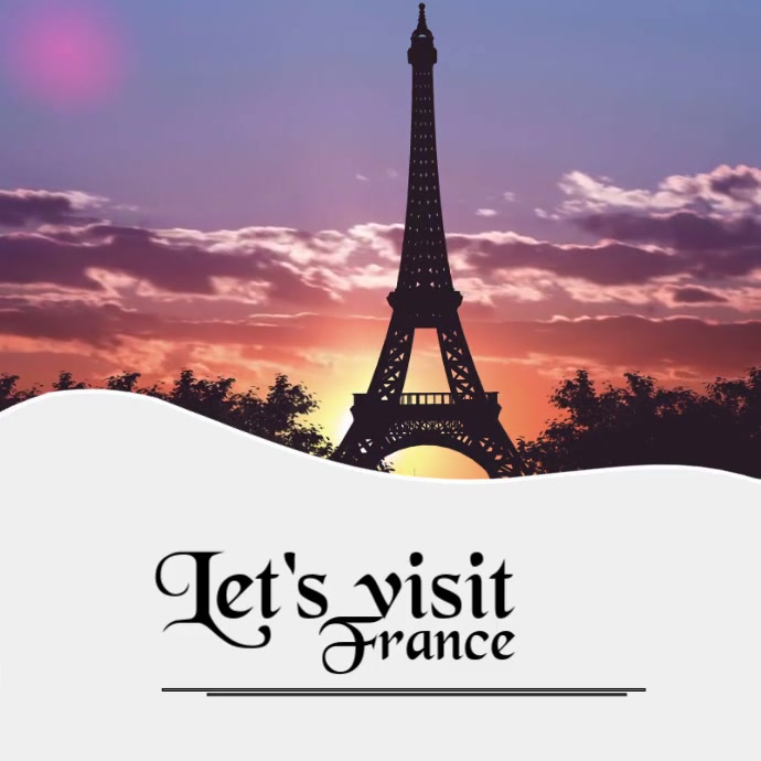 France Instagram Post template