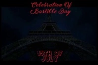 FRANCE INDEPENDENCE DAY Label template