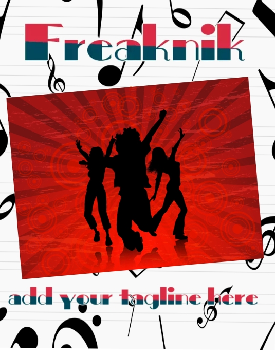 Freaknik Flyer (US Letter) template