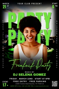 freaknik Poster template