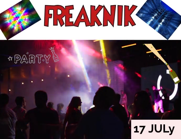FREAKNIK flyer template PosterMyWall