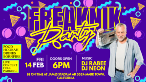 Freaknik party flyer template Miniatura na YouTube