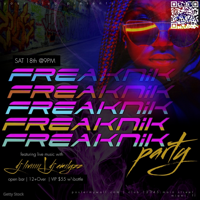 freaknik party flyers templates PosterMyWall freaknik party flyers templates PosterMyWall