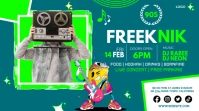 Freaknik template ตัวอย่างภาพบน YouTube