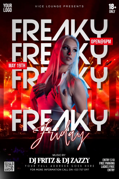Freaky friday Template | PosterMyWall
