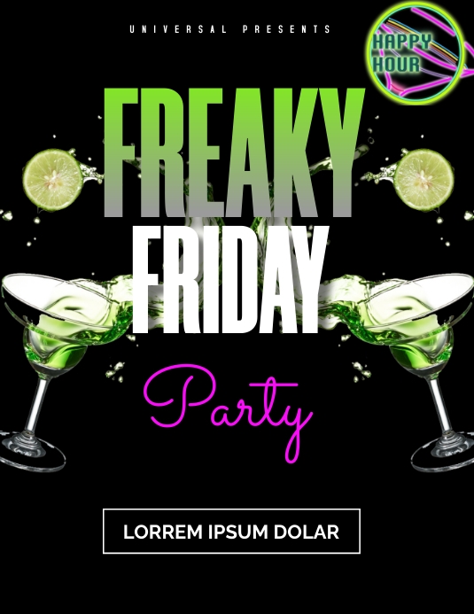 Freaky Friday Template PosterMyWall