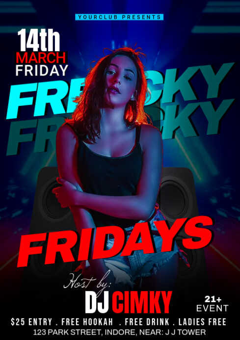 Copy of Freaky Friday | PosterMyWall