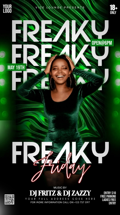 Copy of Freaky friday | PosterMyWall
