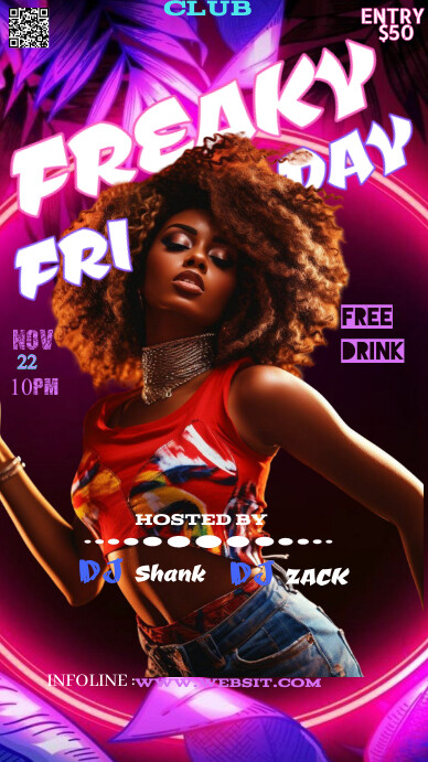 Freaky friday Template | PosterMyWall
