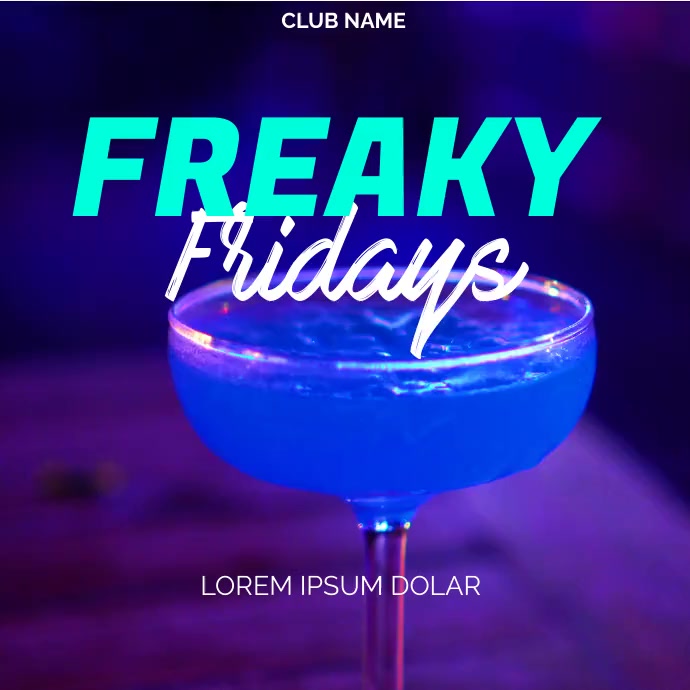 Freaky friday Template | PosterMyWall