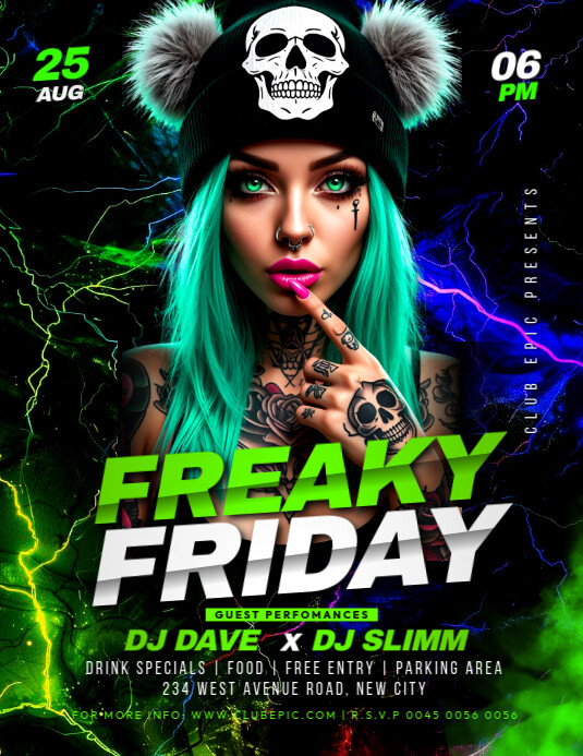 Fragky Freaky Friday Poster Ideas