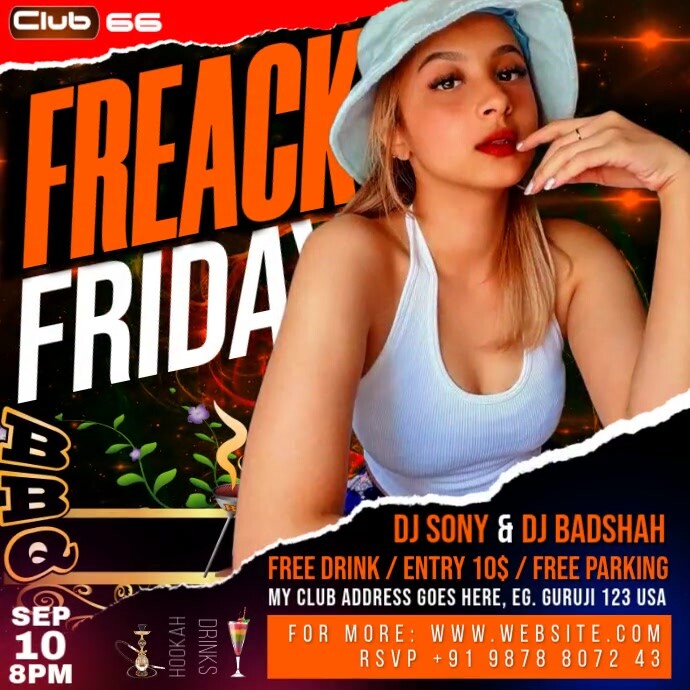 Freaky Friday Party Template PosterMyWall