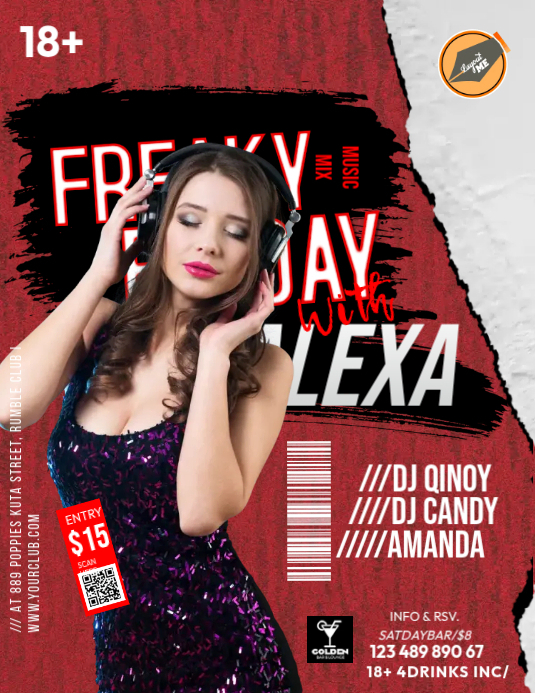 Freaky Friday Party Template | PosterMyWall