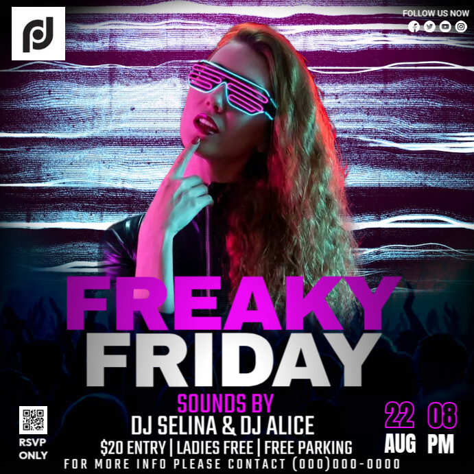 Freaky Friday Party Template | PosterMyWall