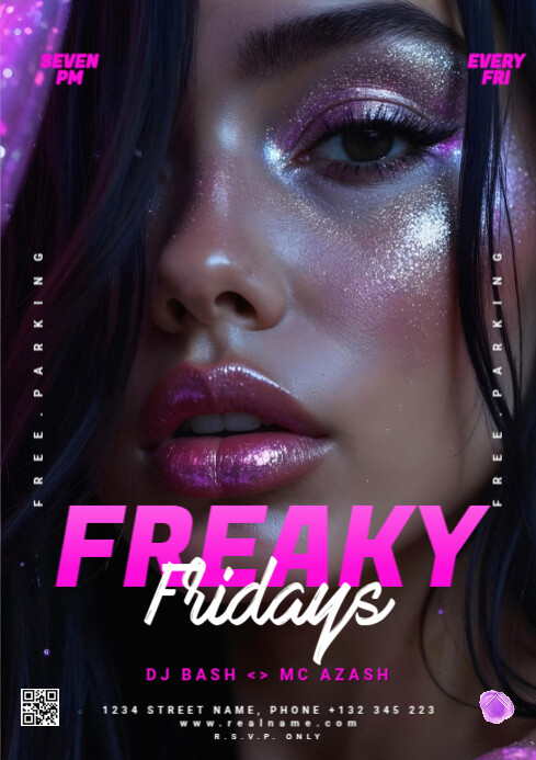 Freaky Fridays Template | PosterMyWall