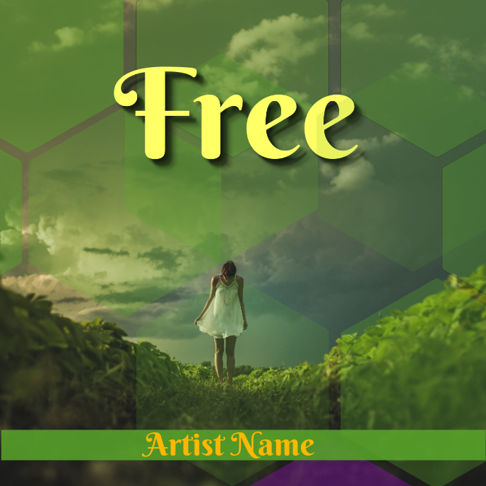 Free album art Ikhava ye-Albhamu template