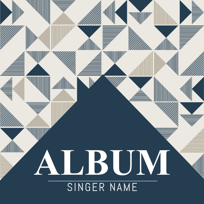 Free Album Cover Template ปกอัลบั้ม