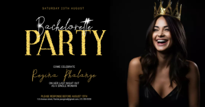 Free Bachelorette Party Invitation Template Изображение, которым поделились на Facebook